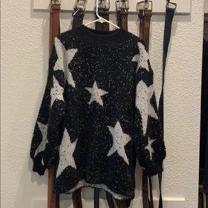 Goodnight Macaroon shimmer star sweater